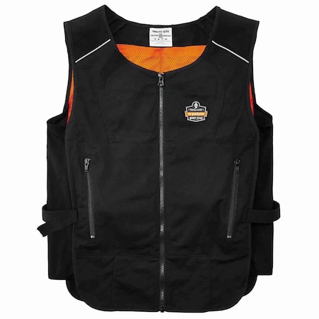 Ergodyne 2XL/3XL Black Lightweight Phase Change Cooling Vest Only 6255